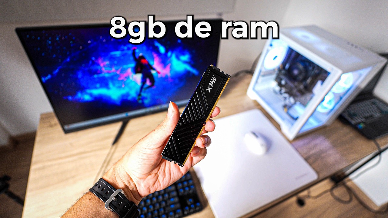 Testando PC Gamer BARATO com 8gb de Mem&oacute;ria RAM !!! Roda JOGOS?