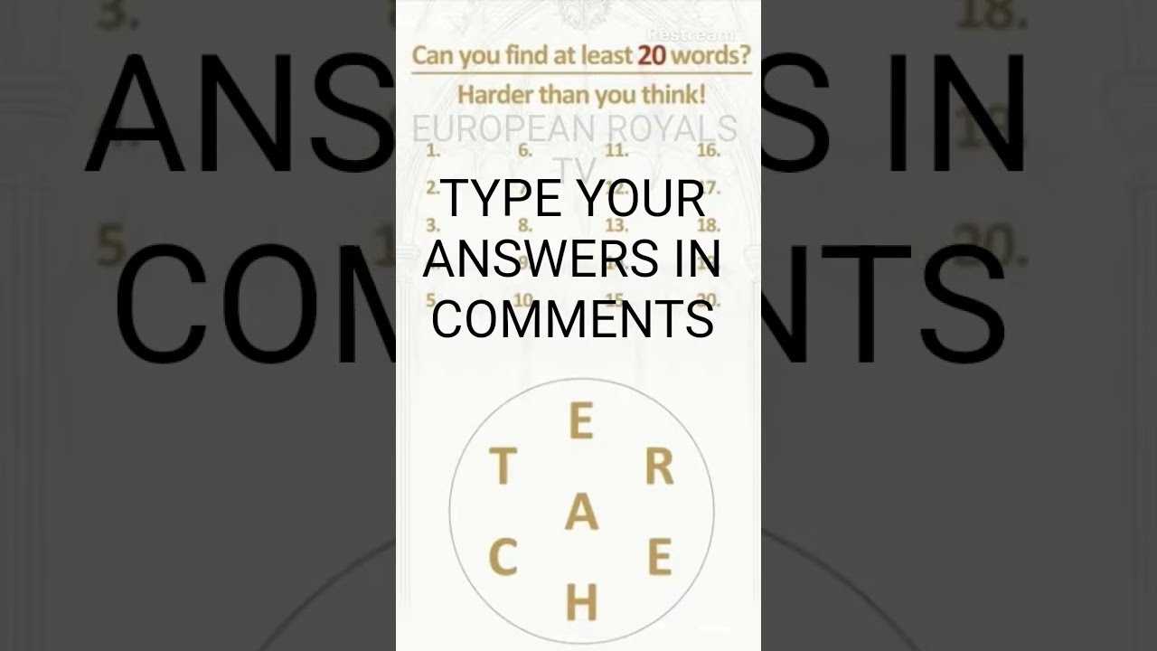 ARE YOU SMART ENOUGH TO SOLVE THIS? TYPE YOUR ANSWERS IN COMMENTS
