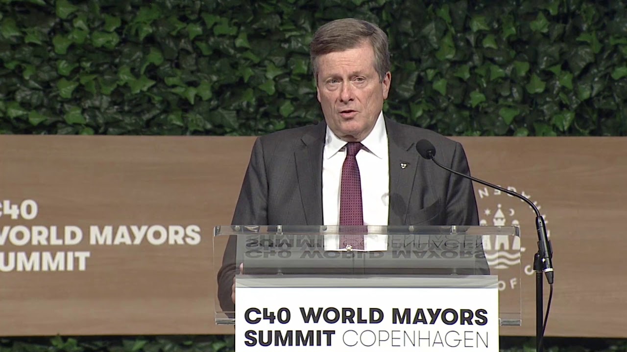 John Tory, Mayor of Toronto, spotlights his city