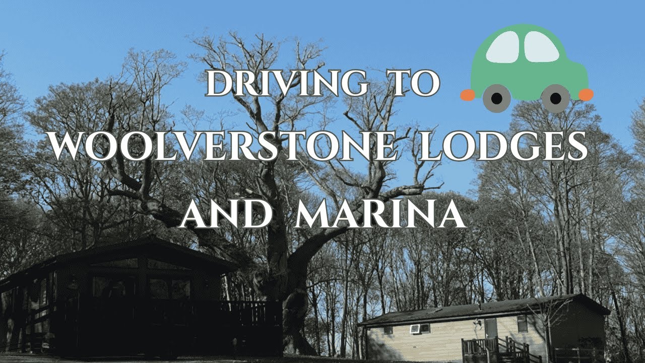 🚗🚙Driving to WOOLVERSTONE LODGES and MARINA Suffolk from the Orwell Bridge🚙🚗