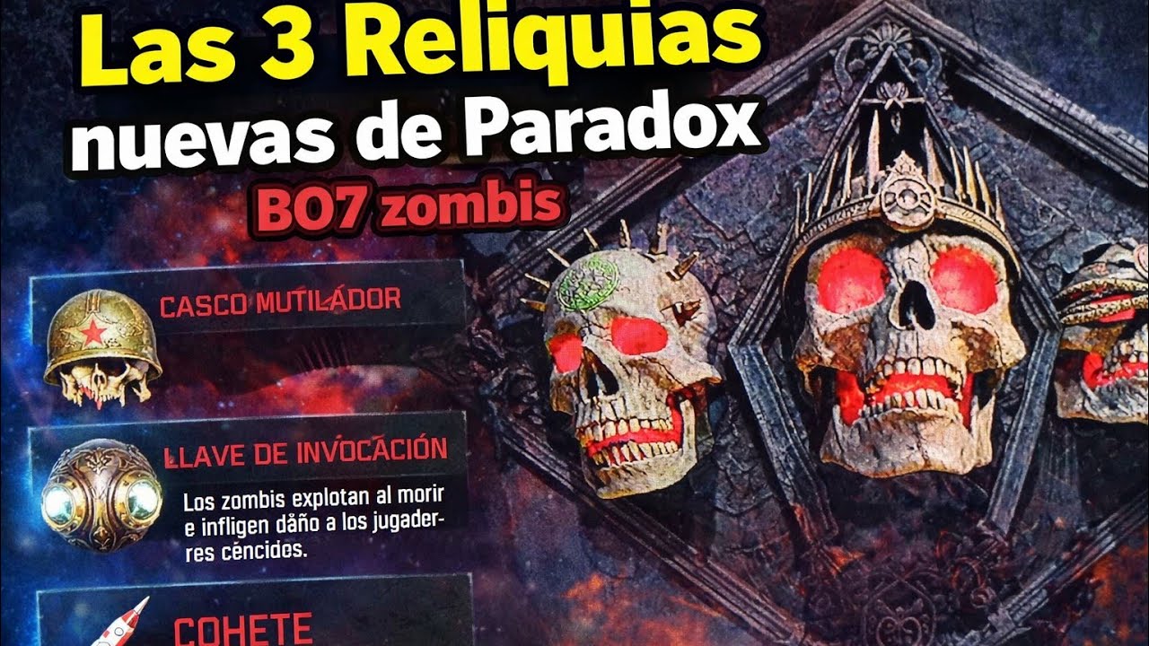 C&oacute;mo Desbloquear las 3 Nuevas Reliquias en el Mapa de Paradox / Cruce de Paradojas