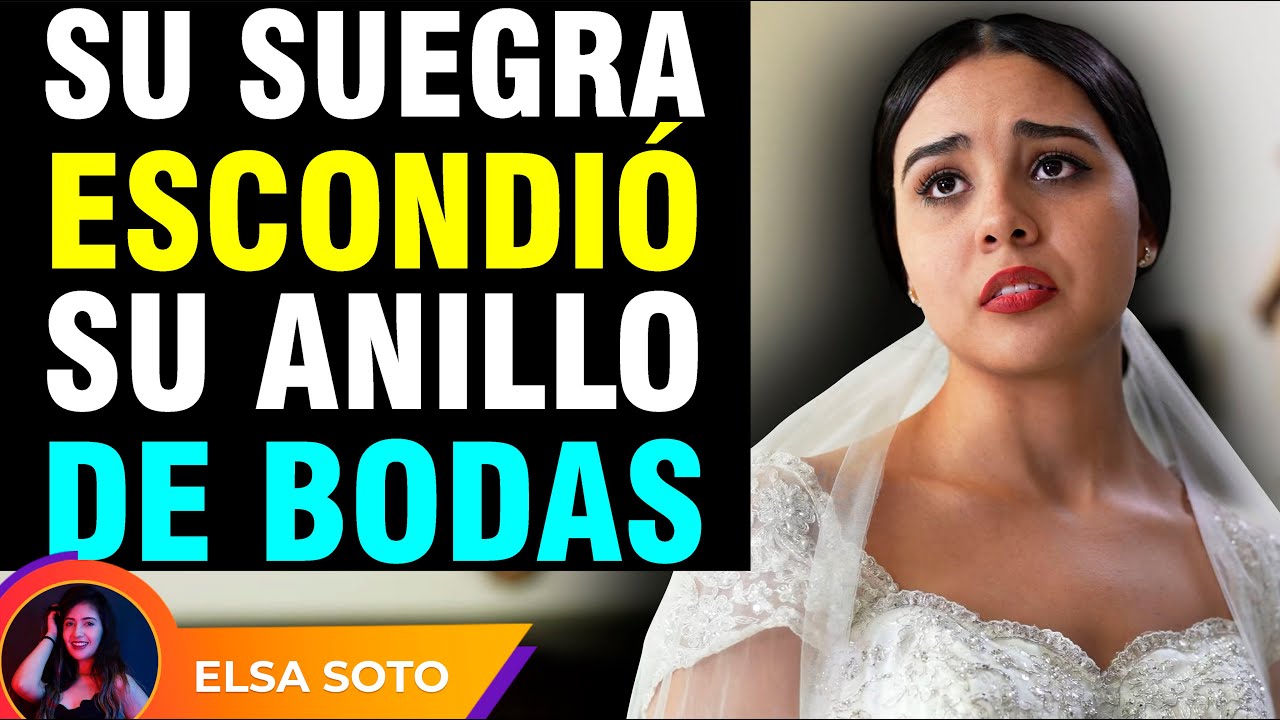 Su suegra escondió su anillo de bodas.