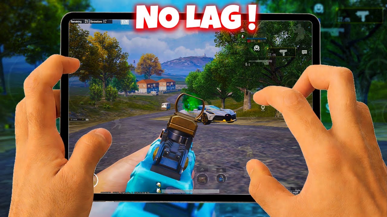  iPad Pro M5 🔥 PUBG Mobile 4.2 Update | HDR 120FPS &ndash; NO LAG? Handcam Test