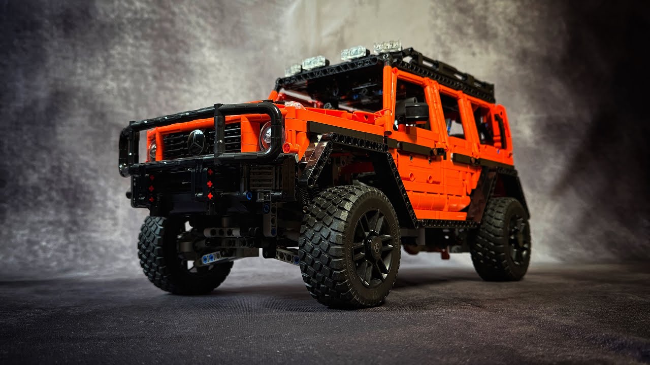 LEGO Technic Mercedes-Benz G500 RC MOD &ndash; Powerful 4x4 Off-Road Beast!