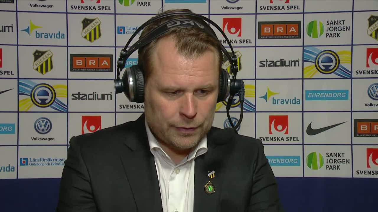 Stahre besviken: "Mest oroad över att vi klappade igenom" - TV4 Sport