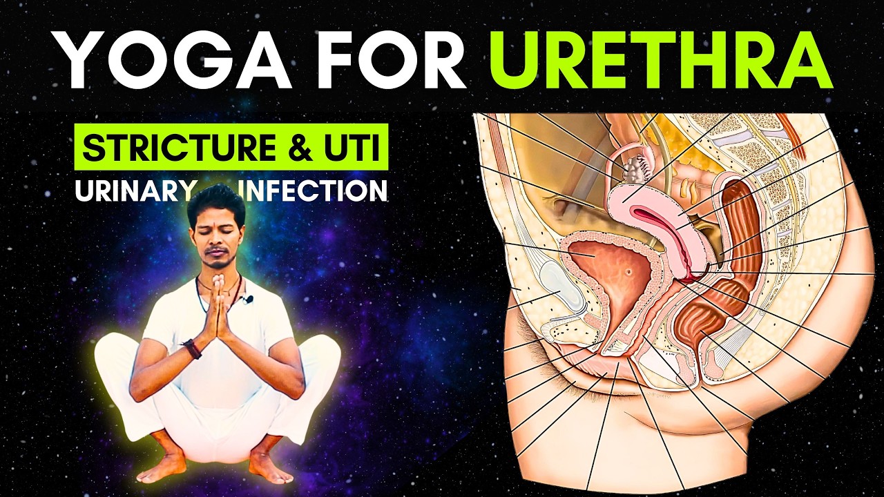 Yoga for Urine Infection & Urethral Stricture | Natural Cure for UTI & Urinary Health #uti #urethra