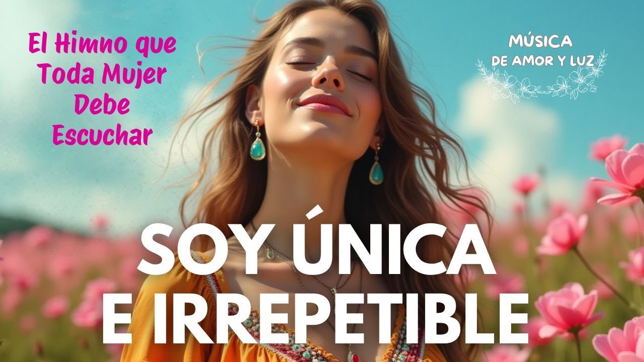 La Canción Que Te Hará Amarte Como Nunca Antes 🌸 SOY ÚNICA e IRREPETIBLE 💗Rompe Moldes y Empodérate