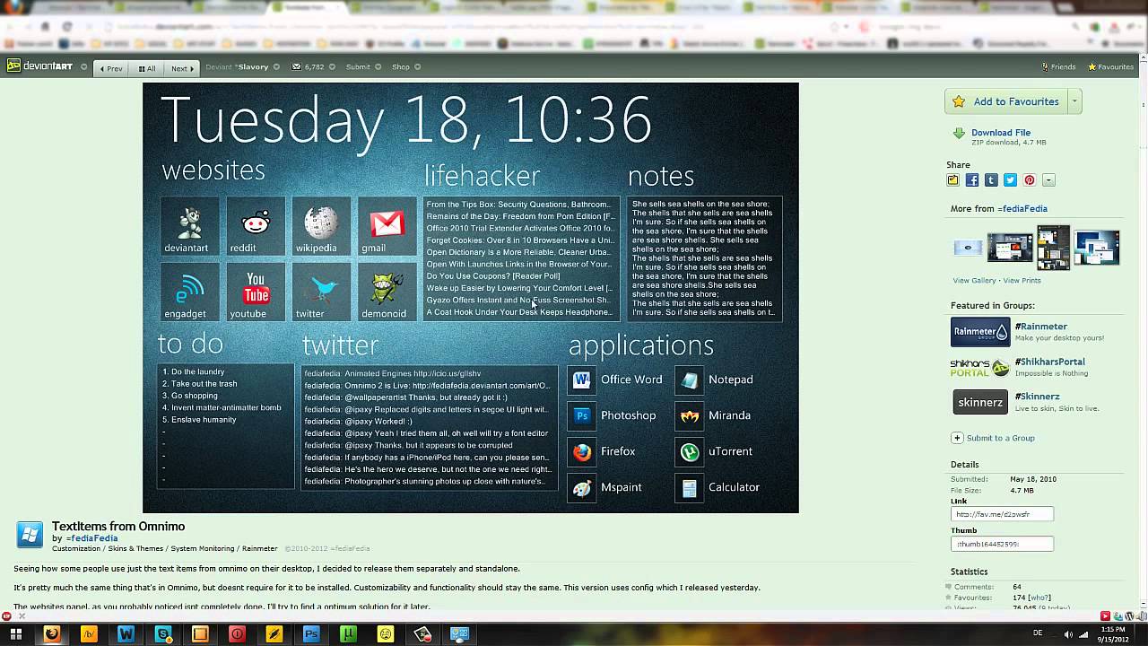 Full Rainmeter Tutorial on Desktop Customization | Tutorial and Resources