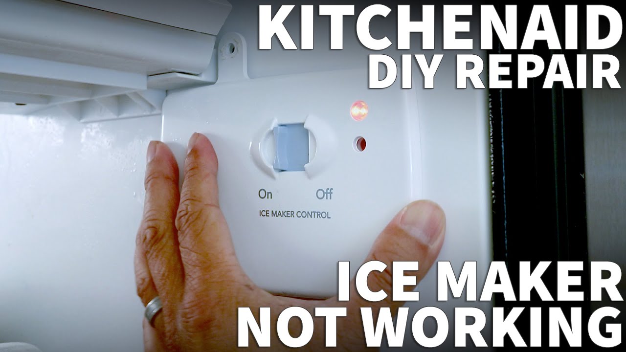 KitchenAid Refrigerator Ice Maker Not Working? Easy DIY Fix
