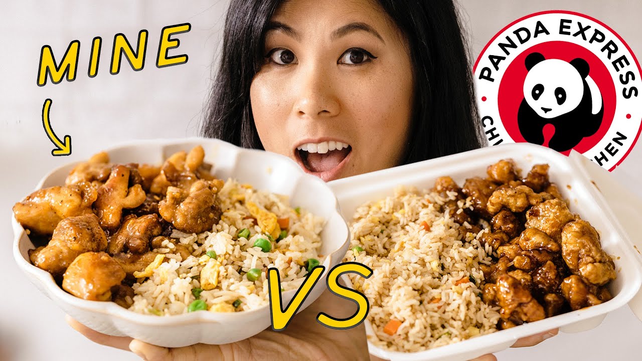 Homemade vs Panda Express ORANGE CHICKEN | Delicious Dupes