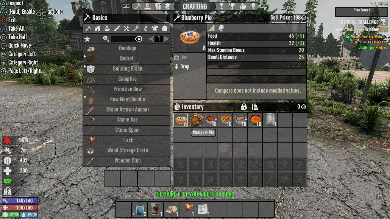 7 Days To Die - Console Edition Glass Jar Glitch