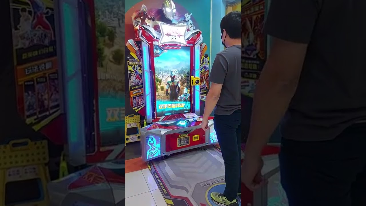 60元體驗超人力霸王機台 奧特曼 變身大決戰～玩完還送你一張照片