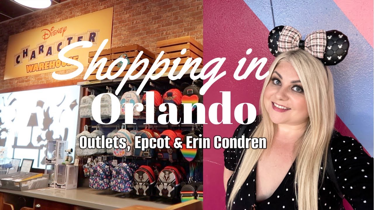 Shopping in Orlando 🛍 Outlets, Epcot and Erin Condren