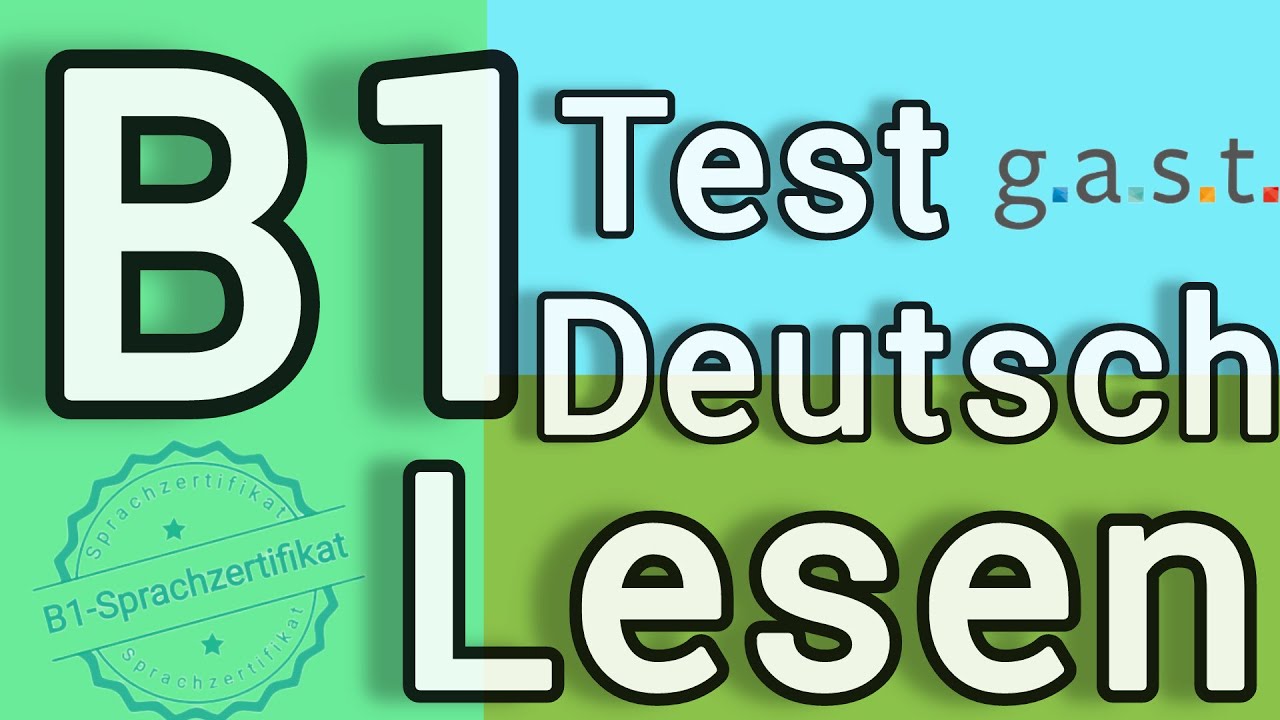 #DTZ #Deutschtest Die Vorbereitung für B1 Prüfung (LESEN)