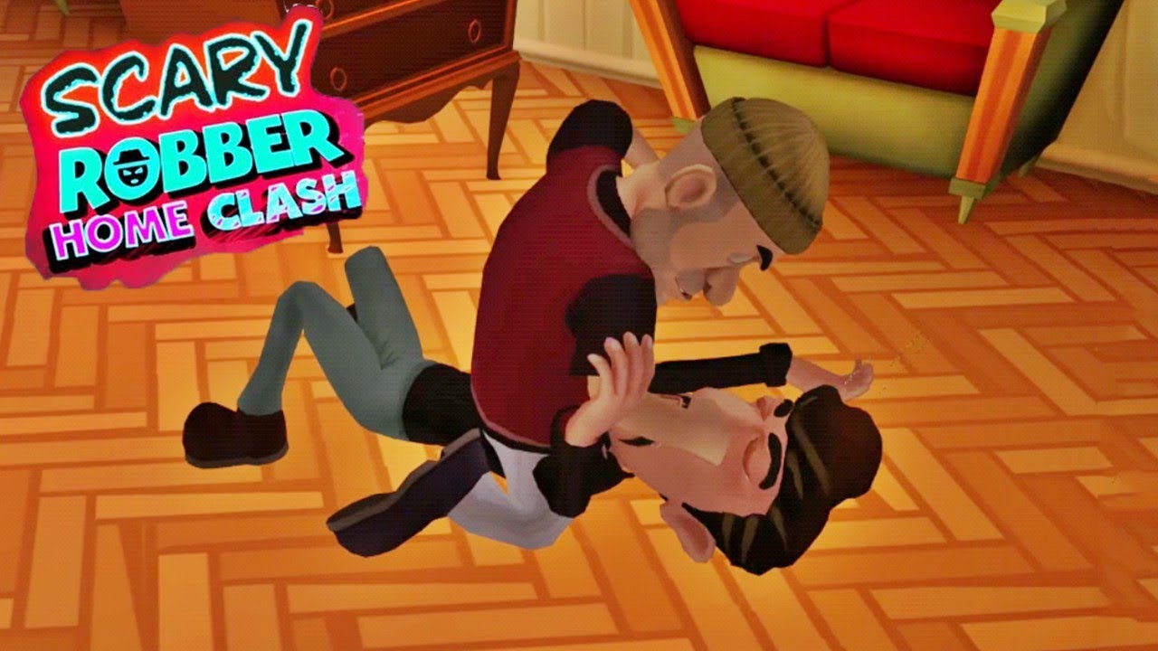 HIRSIZ KARDEŞLER KAVGA EDİYOR (YENİ GÜNCELLEME) - SCARY ROBBER HOME CLASH