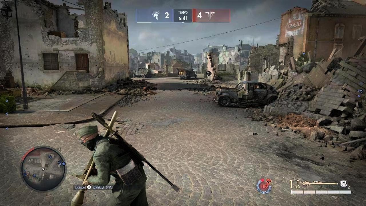 Sniper Elite 5 multiplayer lados opostos
