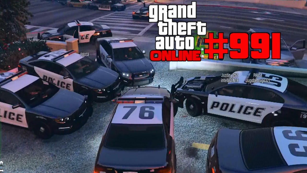 GTA 5 Online #991 Die Polizei kommt nicht mehr [Deutsch] Let´s Play GTA V Online PS4