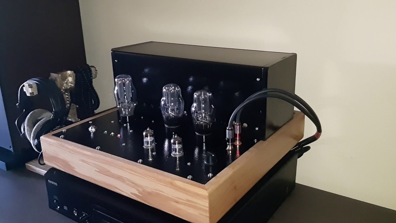 Handmade 6s15p+6s4s tube amplifier 2x3w