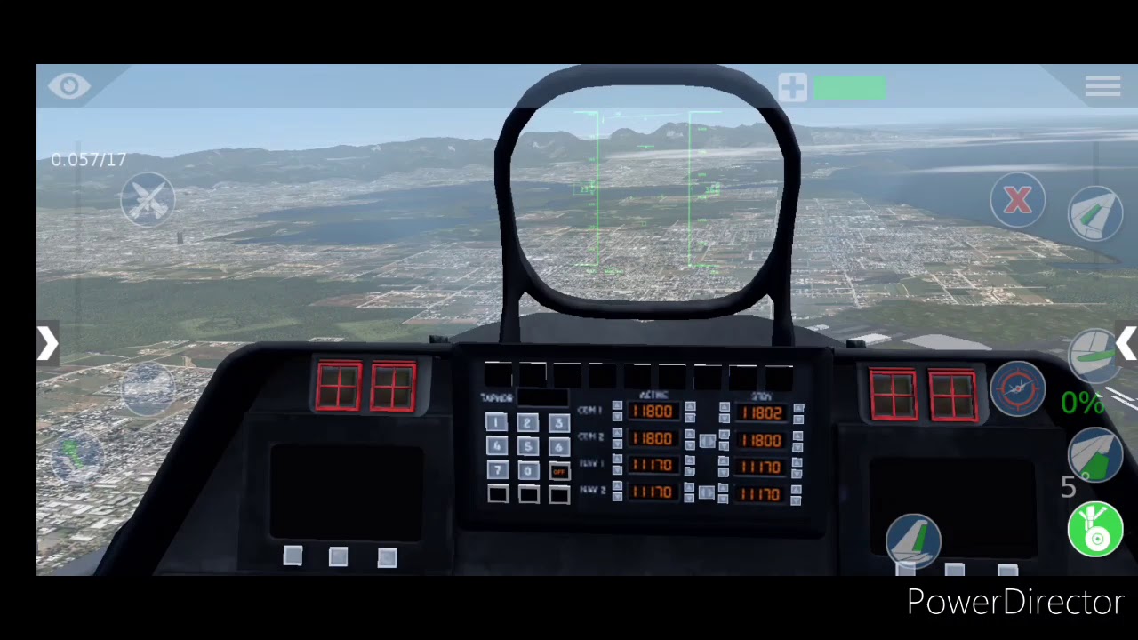 X Plane 10 F-22 Raptor full flight (startup - touch and go - shutdown)