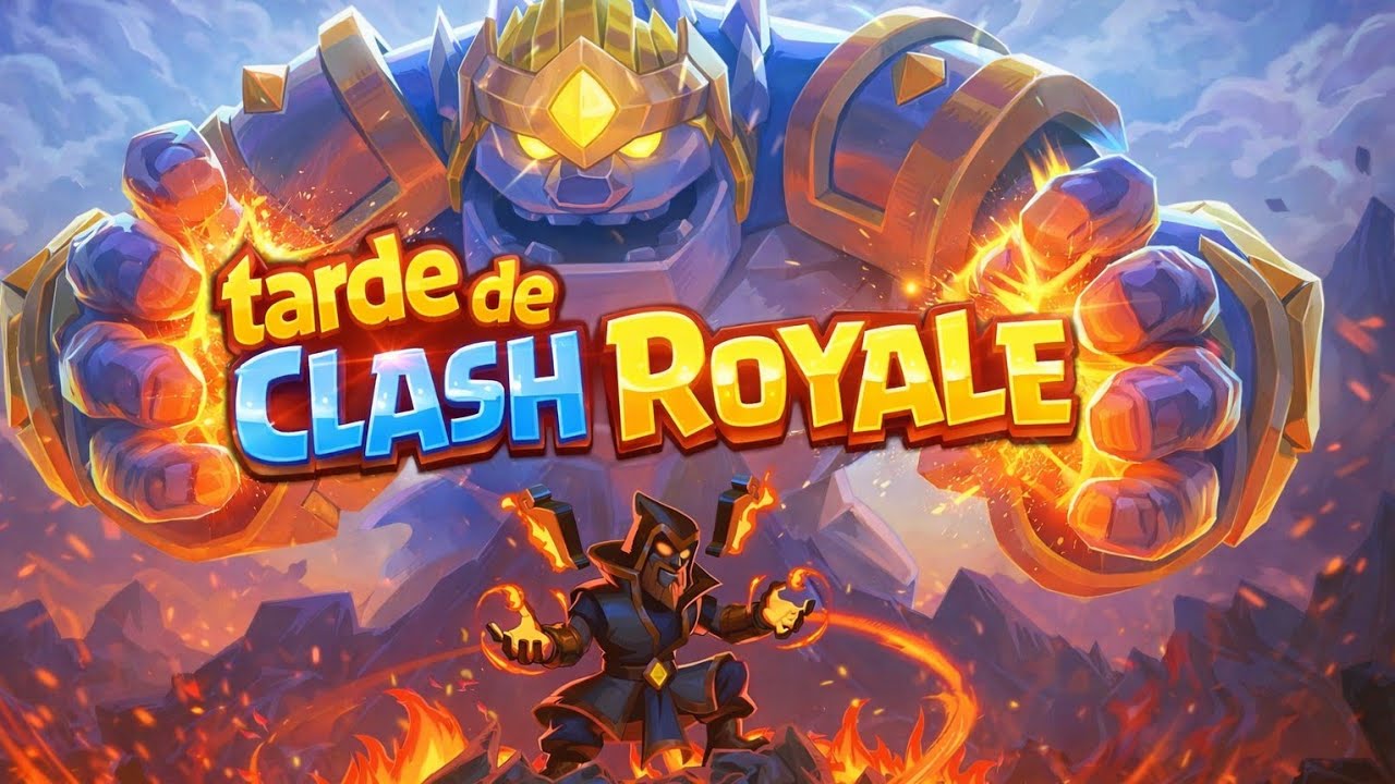 TARDE DE CLASH ROYALE