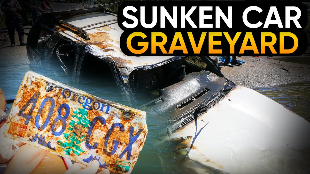 FOUND: 4 SUNKEN Cars and SUVs UNDERWATER (Scuba Recovery)