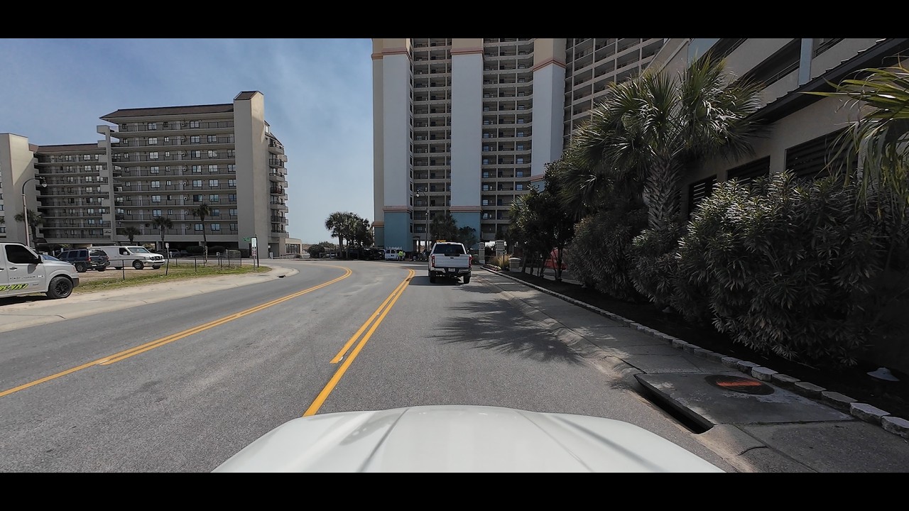 Driving around in Myrtle Beach