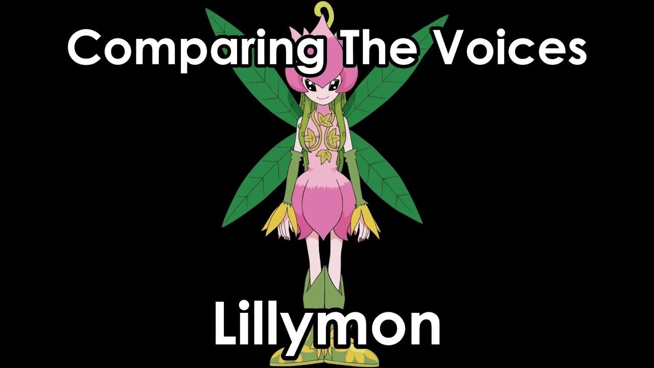 Comparing The Voices: Lillymon (Digimon)