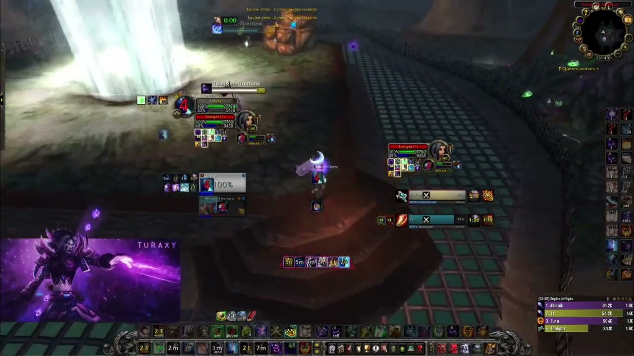 Turaxy/Albraik Shatter🌊 vs.🔥 mirror Rivah ft. Blackbetty | WotLK classic⚔️