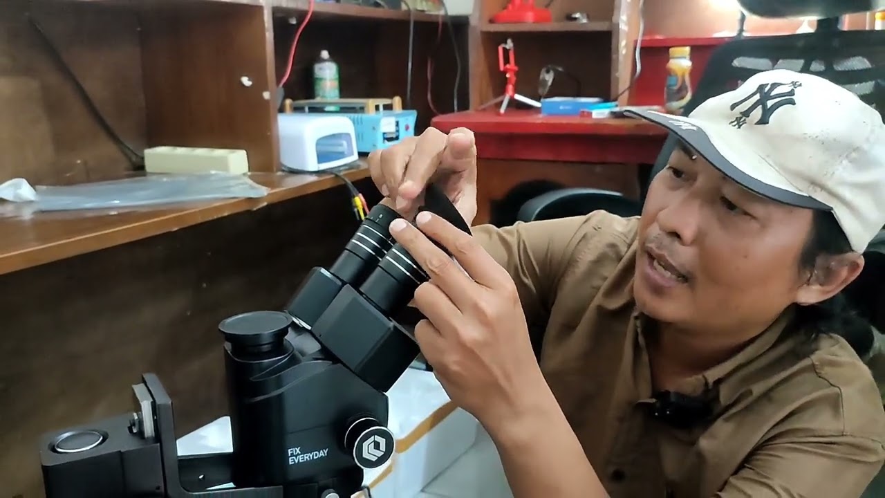 RAKIT MICROSCOPE DIGITAL WAYS TRINOKULER