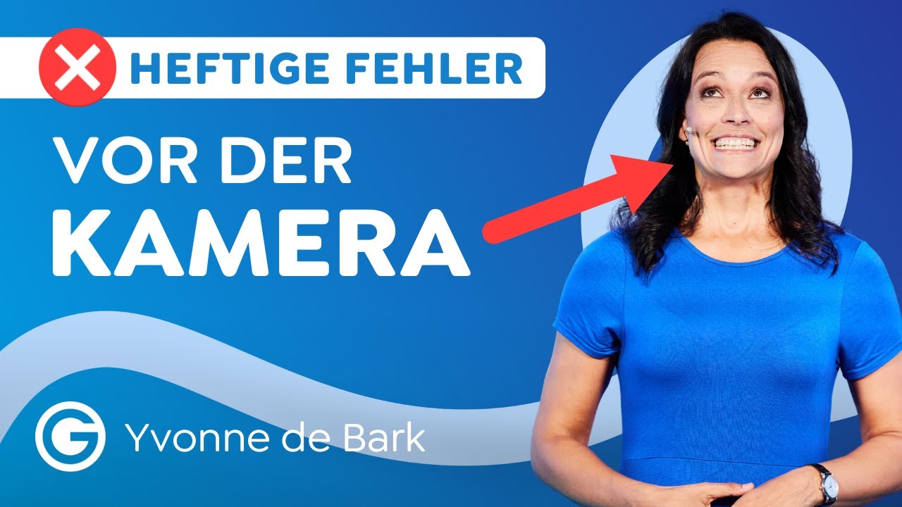 Peinlich! Vermeide diese Fehler vor der Kamera // Yvonne de Bark