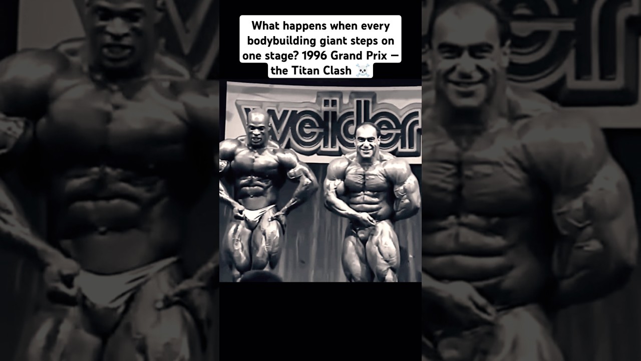 Grand Prix 1996 &ndash; When Bodybuilding Titans Collided 💪⚔️ #GrandPrix1996 #TitanClash