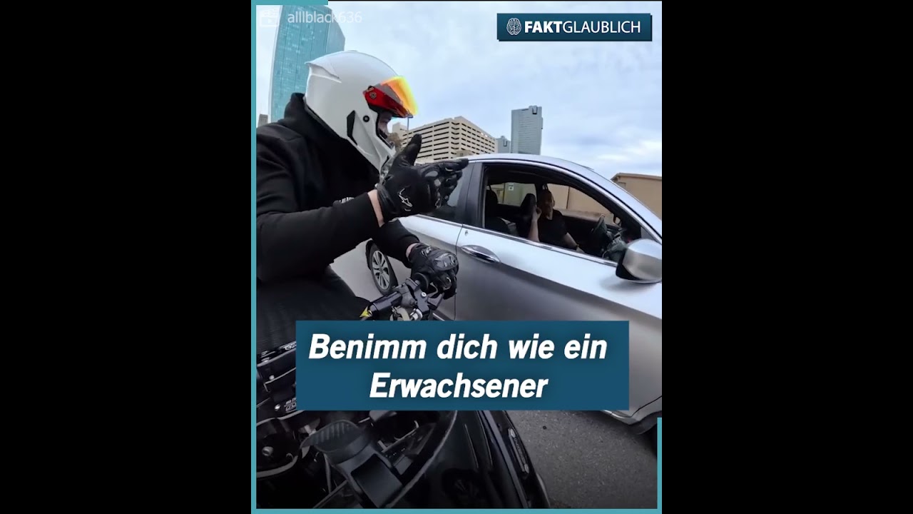 Aggressionen im Stra&szlig;enverkehr sind keine Seltenheit