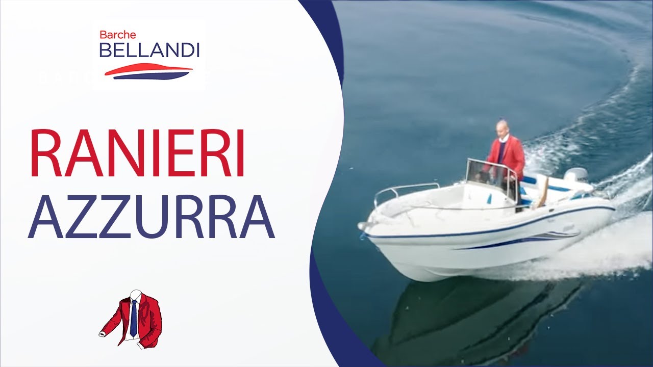 RANIERI AZZURRA con motore HONDA usata sul Lago di Garda - Barche Bellandi