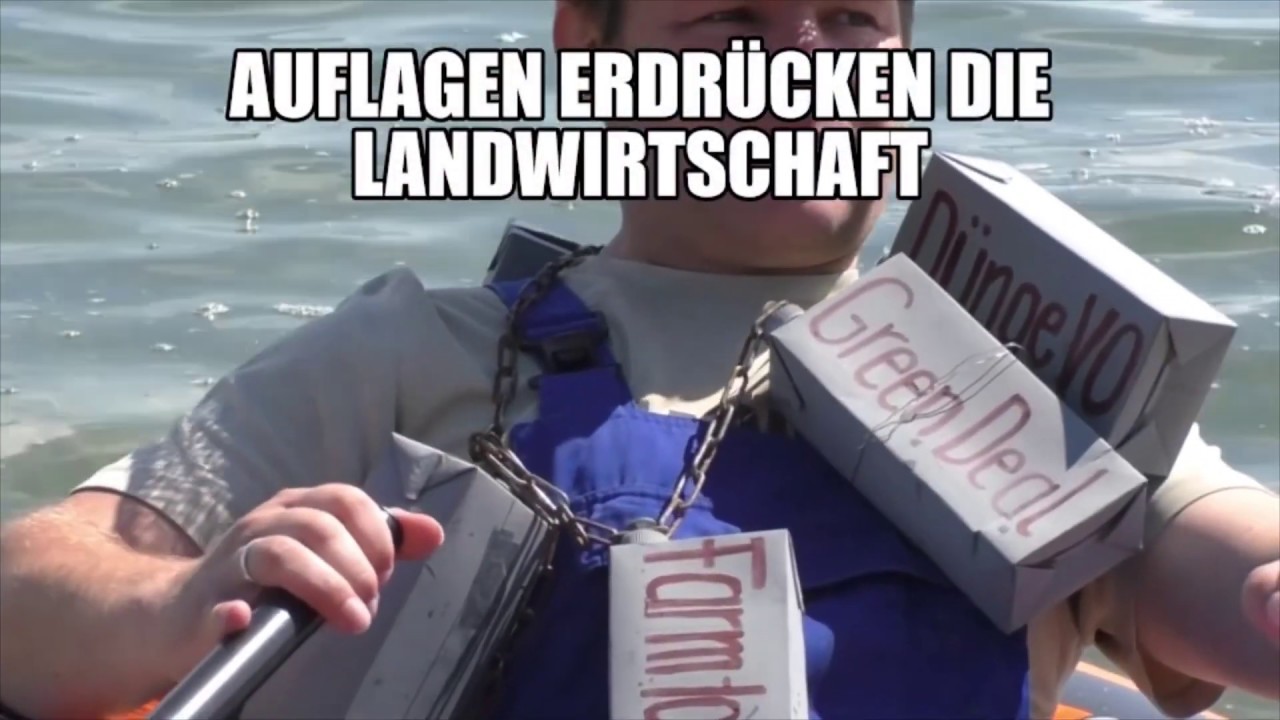 Merkel und S&ouml;der lassen die Bauern absaufen