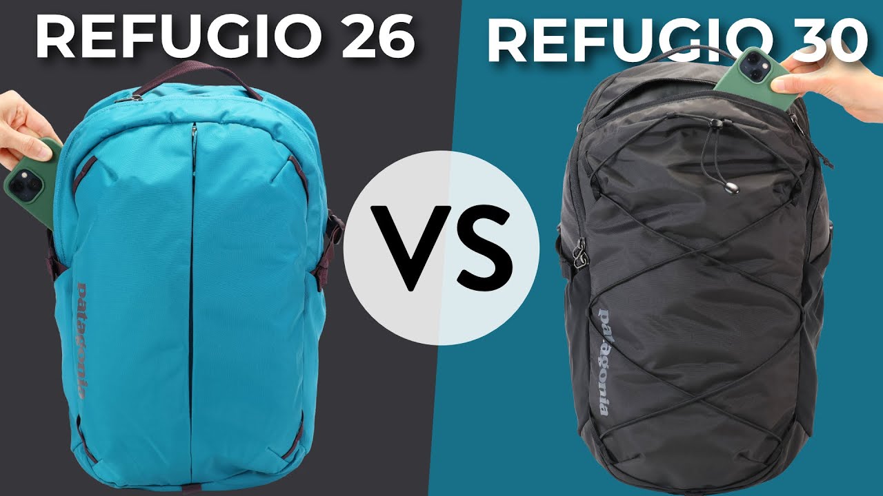 Patagonia Refugio 26L vs 30L (a clear winner)