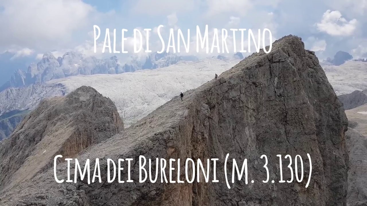 Cima dei Bureloni (m. 3.130) - Pale di San Martino