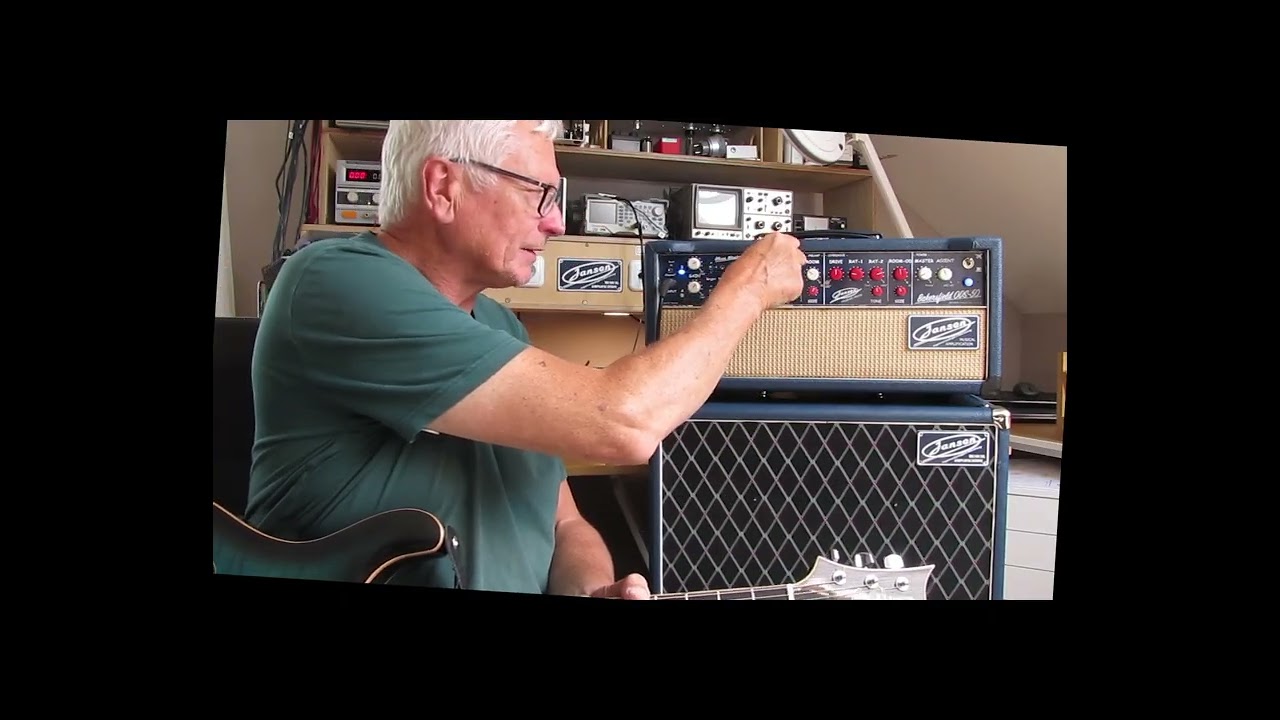 BAKERSFIELD ODS-50 D-Style guitar amp - full demo (german with english subtitles)