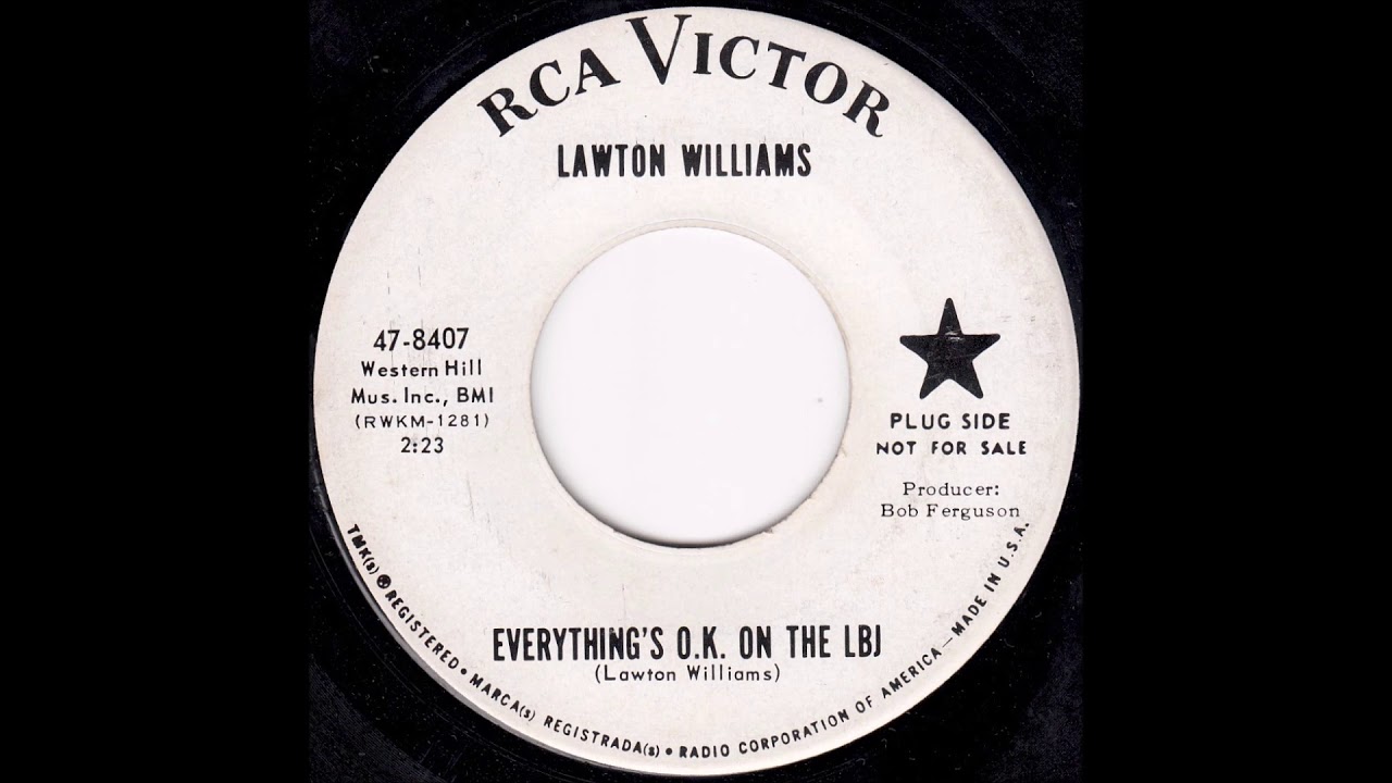 Lawton Williams - Everything's O.K.  on the LBJ