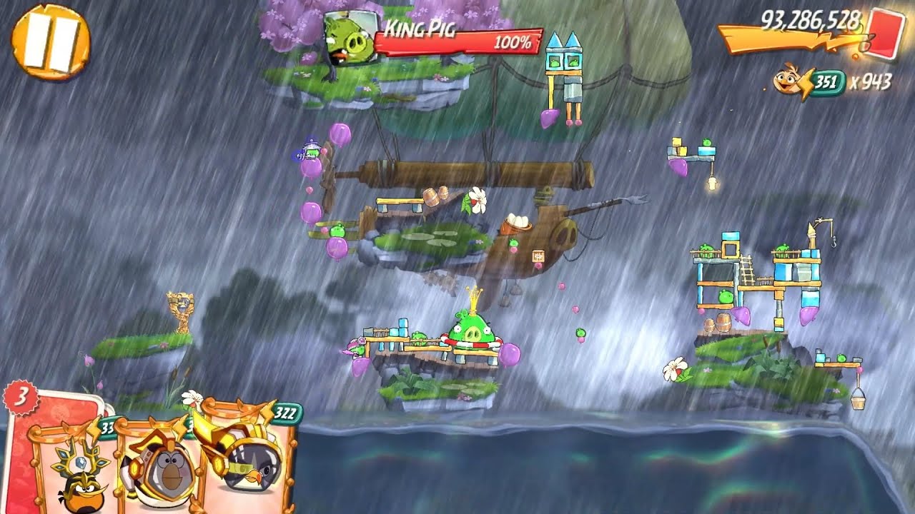 Angry Birds 2 Daily Challenge & King Pig Panic Today | AB2 Gameplay Walkthrough - DroidTube