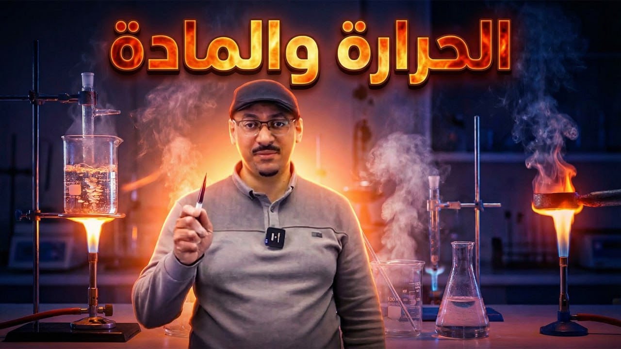 علوم الثامن 🧡 الحرارة والمادة