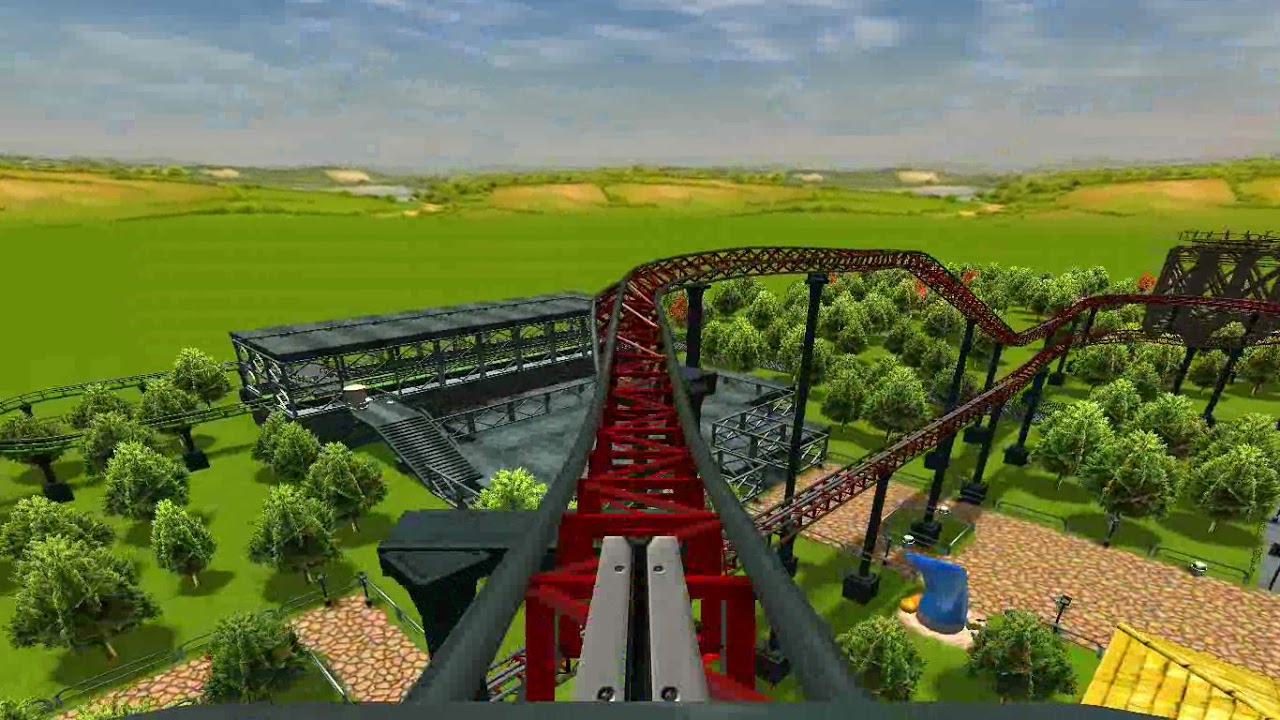 Maxx Force a realistic Intiman hydraulic launch coaster