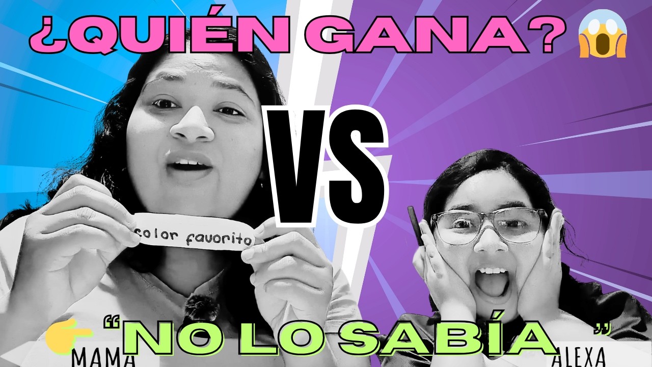 ¿Cuánto Nos Conocemos? 😱💖 Reto Mamá vs Hija ¡Quién Gana!
