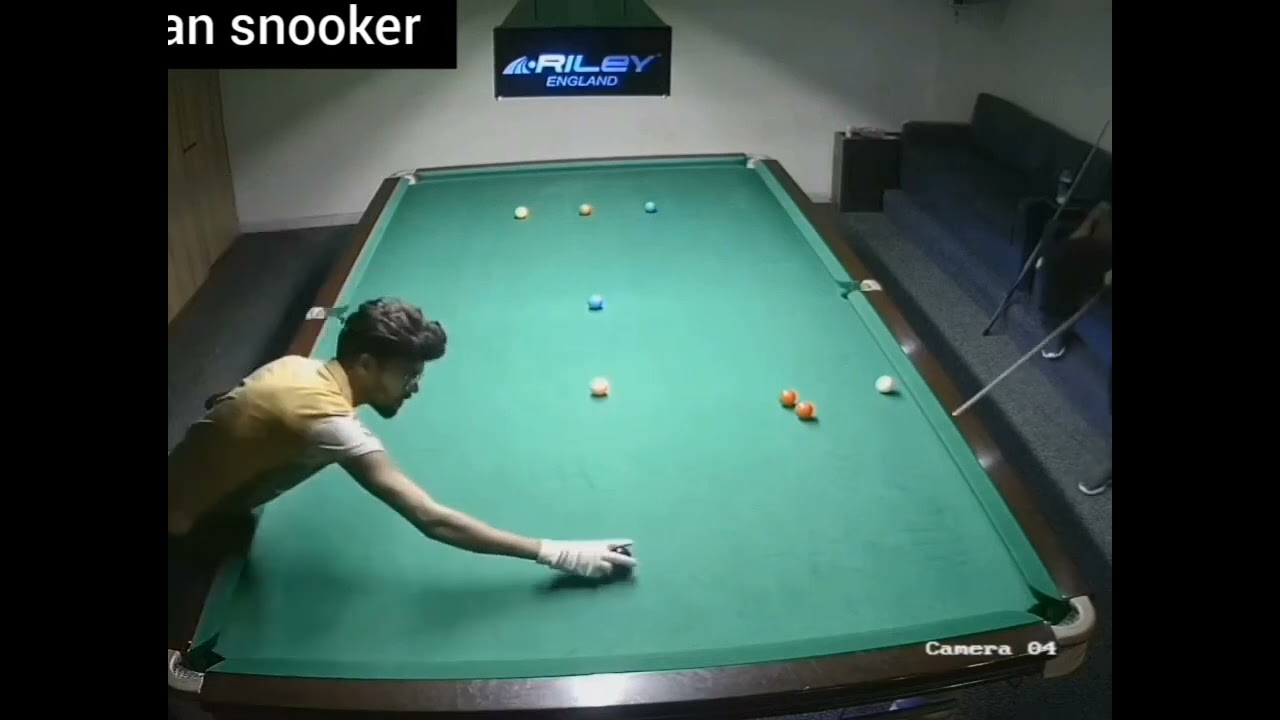 Snooker 147 by Umar khan. 1st ever maximum of his Career. with Shoaib Arif .
