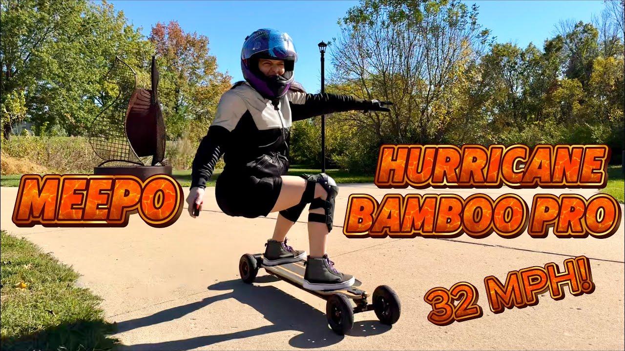 Meepo Hurricane Bamboo Electric Board Is Striking!