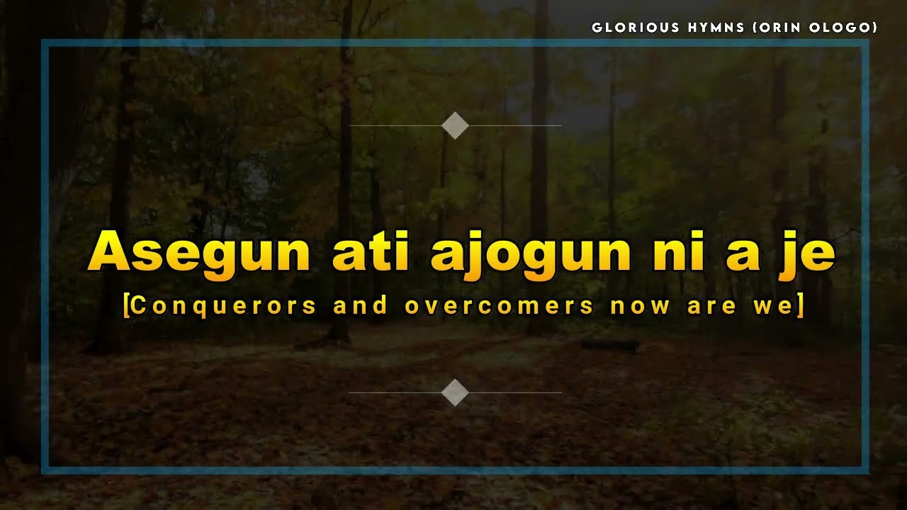 ASEGUN ATI AJOGUN NI A JE