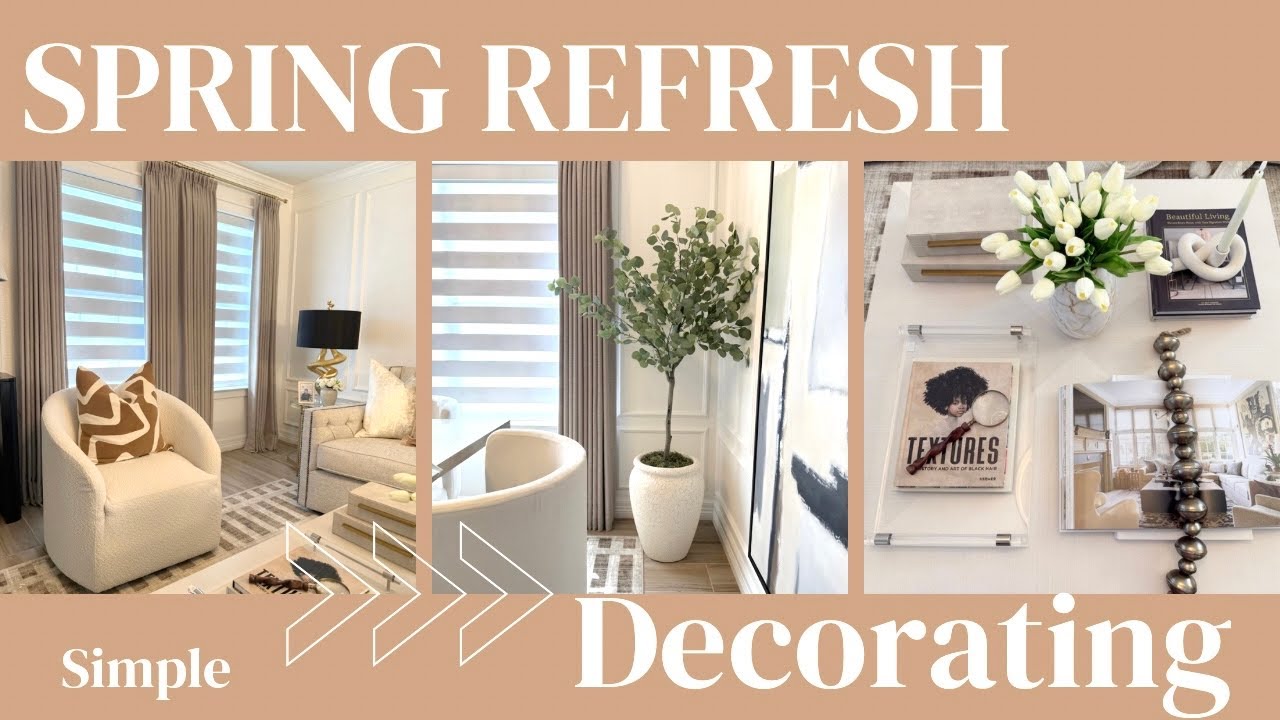 Spring Decorate with Me 2025|Living Room|Entryway| Dining Room