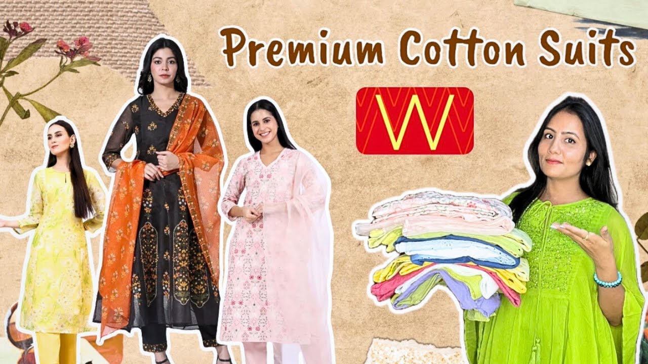 W Brand Kurta Set Haul || Summer Ethnic Suits 