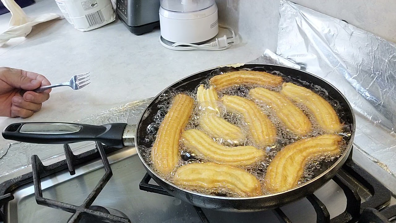 tecnica facil para hacer Churros suaves y esponjaditos