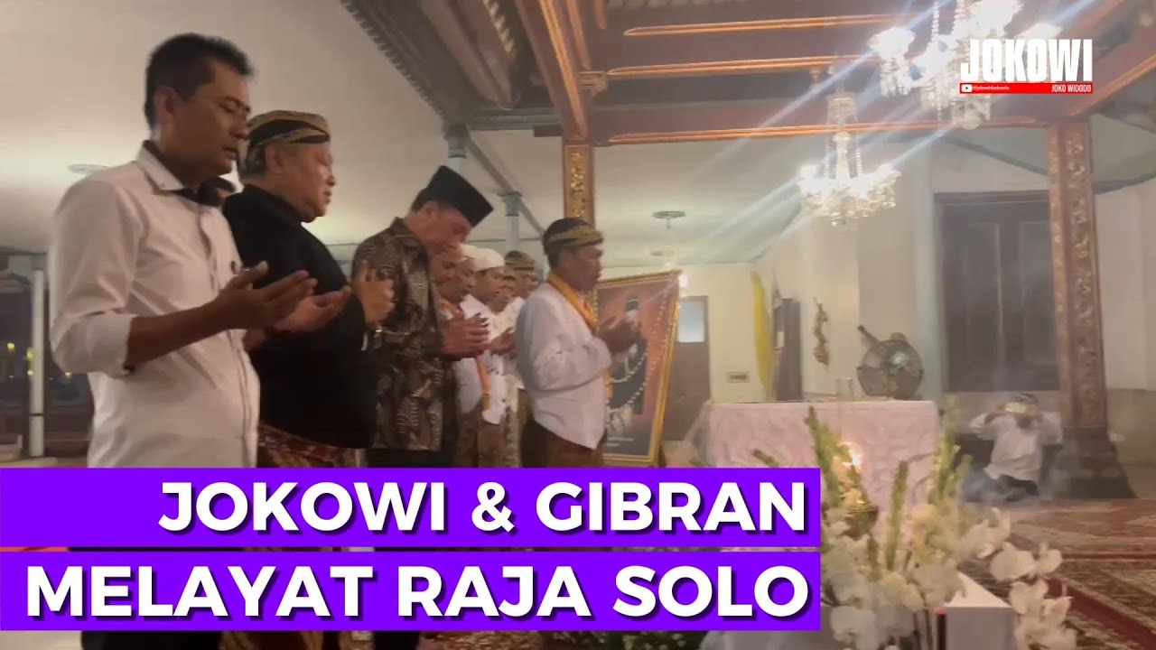 JOKOWI, GIBRAN & GUSTI BHRE MELAYAT RAJA SOLO