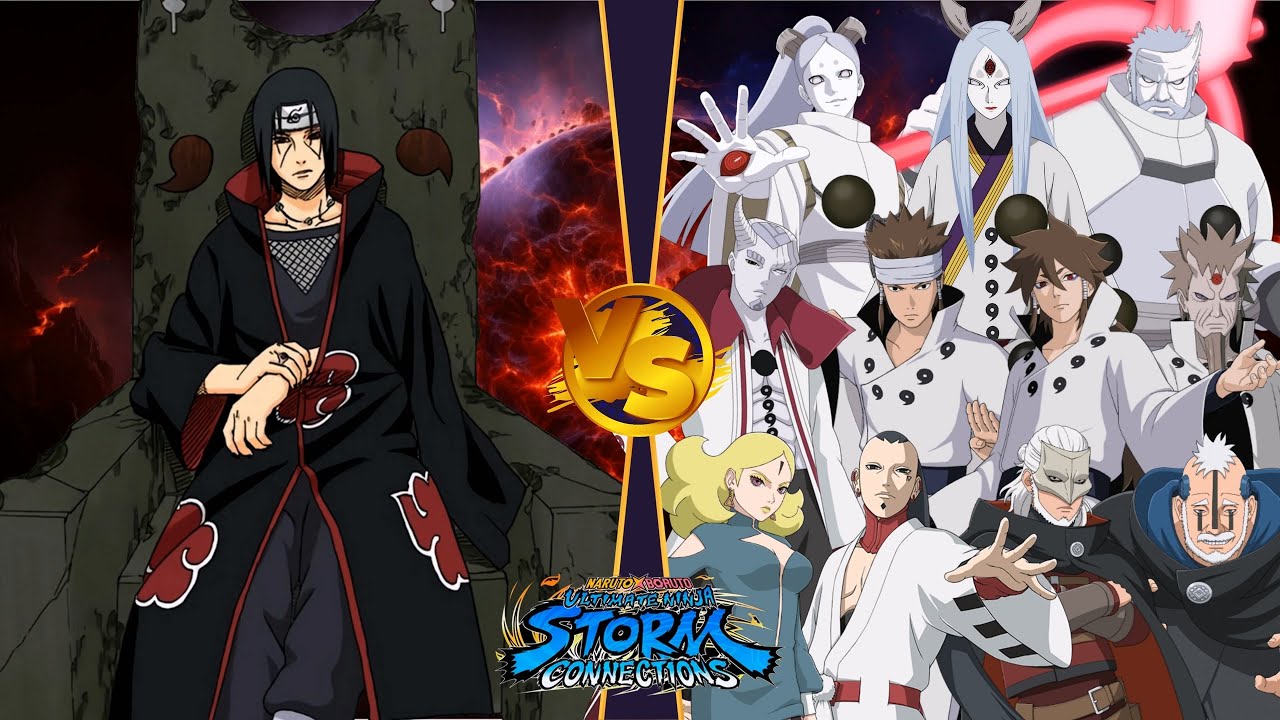 [Акацуки Итачи Учиха против битвы Оцуцуки и Кары Марафон] NARUTO X BORUTO Ultimate Ninja STORM